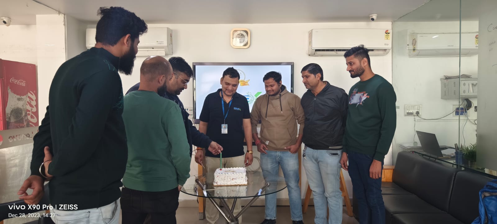 3rd anniversary celebration at one our service centre